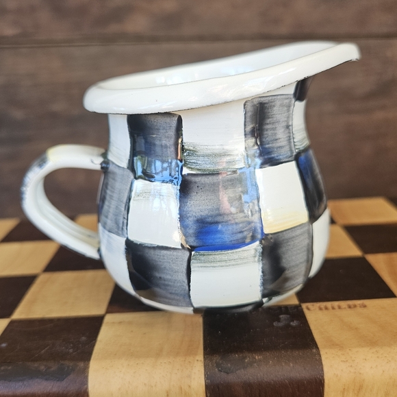 Mackenzie Childs Courtly Check Teapot Service Set - Picture 9 of 13